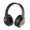 Black Bluetooth 5.2 Headphones - Foldable, Adjustable Headband, TF Card