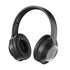 Black Bluetooth 5.2 Headphones - Foldable, Adjustable Headband, TF Card