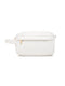White 2-pcs Corduroy Pencil Case - Large Capacity Storage Bag