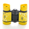 2 PCS Yellow Kids Binoculars - Rubber Grip, Tree Pattern