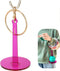 Blue 2-Piece Acrylic Portable Wrist Yarn Holder - Knitting & Crochet Stand