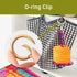 Transparent 2-Piece Acrylic Portable Wrist Yarn Holder - Knitting & Crochet Stand