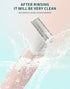 Blue Electric Shaver for Women - USB Rechargeable, Painless Hair Removal