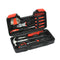 39-Piece Home Tool Kit - Red Carbon Steel Hardware Set