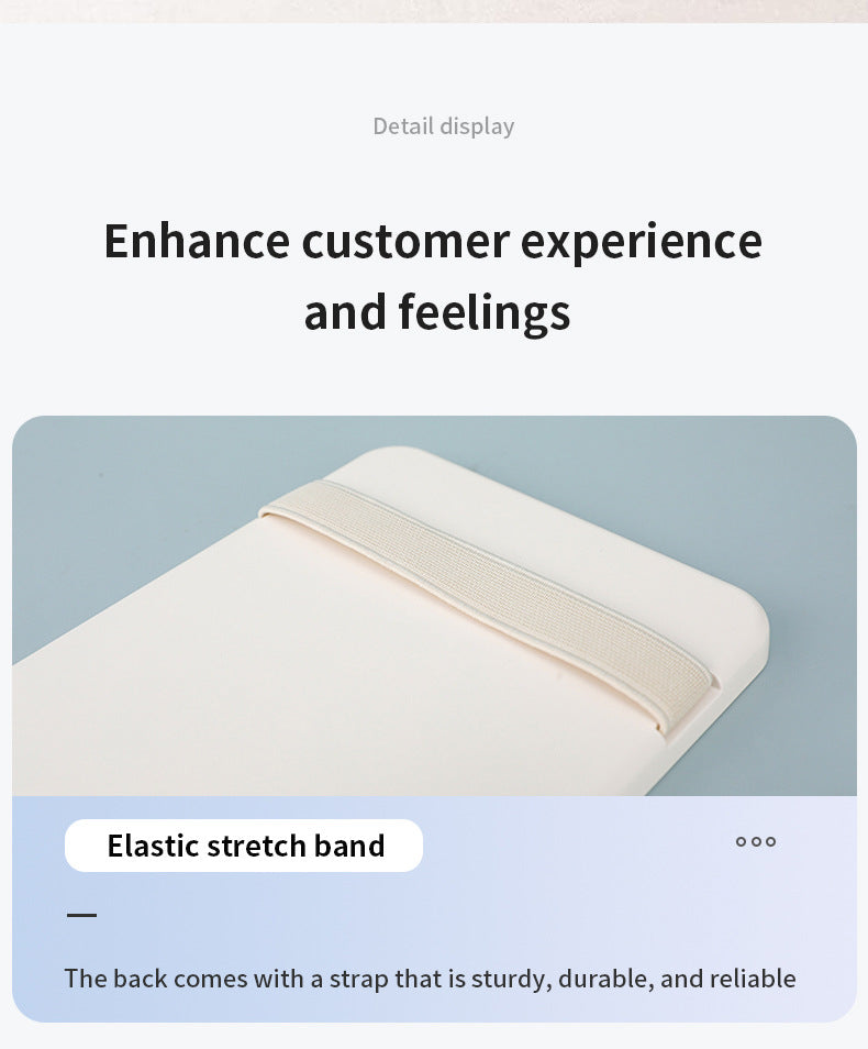 Black Single button Car Sun Visor Makeup Mirror with LED Light - Tri-Color, Touch Control