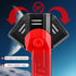 Yellow Flashlight Car Repair Light - LED Work Light , Magnetic Base, Power Bank