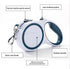 Wine Red 5M Pet Leash Retractable - Tangle-Free, Extendable Pet Leash for Walking