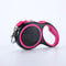 Rose Red 5M Pet Leash Retractable - Tangle-Free, Extendable Pet Leash for Walking