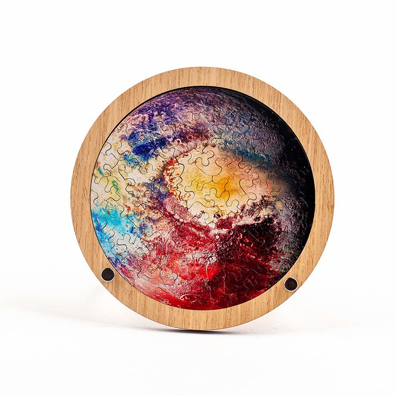 Pluto Wooden Puzzle - 59 Piece Solar System Jigsaw
