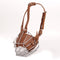 Brown Metal Basket Dog Muzzle - Anti-Bite & Anti-Barking - XL