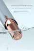 Champagne Gold Mini Lipstick Electric Shaver - USB Rechargeable Facial Hair Remover