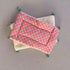 Cat Cage Platform Mat - Pink heart pattern (40x60cm)
