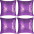Shiny Sequin Pillowcase - Single-sided gorgeous pillowcase  (Purple pair: 40x40cm)