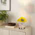 Sunflower LED Crystal Flower Table Lamp - USB Rechargeable Touch Control Night Light