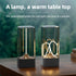 White Portable Magnetic Table Lamp with Bendable LED - USB-C Rechargeable