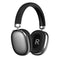 Black Comfortable Over-Ear Headphones - Hi-Fi Sound, Long Battery, Swivel Control