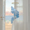 Blue Bohemian Seashell Wind Chime - Dream Catcher Hanging Decor for Home