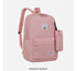 White Large Capacity Travel Backpack for Girls - Waterproof School Bag with Detachable Pencil Case