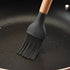 Black And Brown 12-Piece Silicone Kitchen Utensil Set - Non-Stick Food-Grade Silicone Cooking Tools with Wooden Handles and Holder