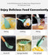 Green And Brown 12-Piece Silicone Kitchen Utensil Set - Non-Stick Food-Grade Silicone Cooking Tools with Wooden Handles and Holder