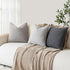 2 Pcs Pink Luxury Boucle Pillow Cover - Solid Color Faux Shearling Cushion Case for Sofa, 45x45cm, 230g (Pillow Insert Not Included)