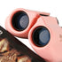 Purple 10x22 Compact Binoculars for Adults - High Definition Lightweight Telescope for Hiking, Travel, and Concerts