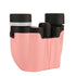 Pink 10x22 Compact Binoculars for Adults - High Definition Lightweight Telescope for Hiking, Travel, and Concerts