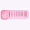 3 Pcs Pink Silicone Makeup Brush Organizer and Cleaning Rack - Wall-Mounted Holder with Brush Cleaning Texture