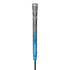 2 Pcs Blue MCC PLUS4 Midsize Golf Grip - Rubber and Cotton Thread Hybrid, 265 mm, 72g, Core 60