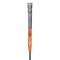 2 Pcs Orange MCC PLUS4 Midsize Golf Grip - Rubber and Cotton Thread Hybrid, 265 mm, 72g, Core 60