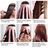 Pink Heatless Octopus Hair Curlers 2-Pack - 50cm Soft Fabric Curling Rods for Effortless, Damage-Free Curls