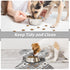 Yellow And White Pet Feeding Mat 35x50cm - Anti-Slip, Durable Diatom Mud Mat for Dogs and Cats, Easy to Clean