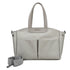 Size Small Grey Stylish Multi-Function Diaper Bag - Insulated Tote with Shoulder Strap for Baby Essentials