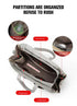 Size Large Khaki Stylish Multi-Function Diaper Bag - Insulated Tote with Shoulder Strap for Baby Essentials