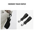 Size Large Black Stylish Multi-Function Diaper Bag - Insulated Tote with Shoulder Strap for Baby Essentials