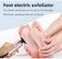 Black Rechargeable Electric Foot File with 9 Speed Settings - Callus Remover for Smooth Feet