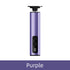 Purple Rechargeable Electric Foot File with 9 Speed Settings - Callus Remover for Smooth Feet
