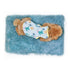 Light Grey Plush Pet Mat for Dogs and Cats - 70x100cm, Anti-Slip, Warm and Cozy for Autumn and Winter