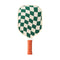 Style 1 White  And Green T700 Carbon Fiber & Fiberglass Pickleball Paddle - Lightweight 220g with Anti-Slip TPU Grip for Training & Competition
