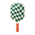 Style 1 White  And Green T700 Carbon Fiber & Fiberglass Pickleball Paddle - Lightweight 220g with Anti-Slip TPU Grip for Training & Competition