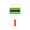 Style 3 White And Green T700 Carbon Fiber & Fiberglass Pickleball Paddle - Lightweight 220g with Anti-Slip TPU Grip for Training & Competition