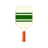 Style 3 White And Green T700 Carbon Fiber & Fiberglass Pickleball Paddle - Lightweight 220g with Anti-Slip TPU Grip for Training & Competition