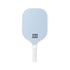 Light Blue Fiberglass Pickleball Paddle - Lightweight 215g with Anti-Slip TPU Grip for Outdoor Sports