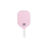 Pink Fiberglass Pickleball Paddle - Lightweight 215g with Anti-Slip TPU Grip for Outdoor Sports