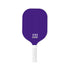 Purple Fiberglass Pickleball Paddle - Lightweight 215g with Anti-Slip TPU Grip for Outdoor Sports