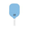 Blue Fiberglass Pickleball Paddle - Lightweight 215g with Anti-Slip TPU Grip for Outdoor Sports
