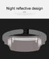 2 Pcs Grey Lightweight Women's Running Waist Bag - Splash-Proof Fitness Belt with Stretchable Phone Storage