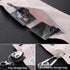 2 Pcs Fluorescent Green Lightweight Women's Running Waist Bag - Splash-Proof Fitness Belt with Stretchable Phone Storage