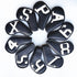 White Words On Black Background PU Leather Golf Iron Headcovers Set (10pcs) - Numbered Protective Club Covers (4-9, P, A, S, L) Universal Fit