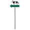 Black And White Cow Pattern Charming Metal Garden Stakes | Welcome Yard & Lawn Decor